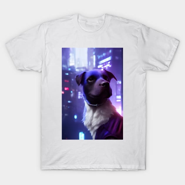 DOG CYBERPUNK T-Shirt by S-DESIGNS-S